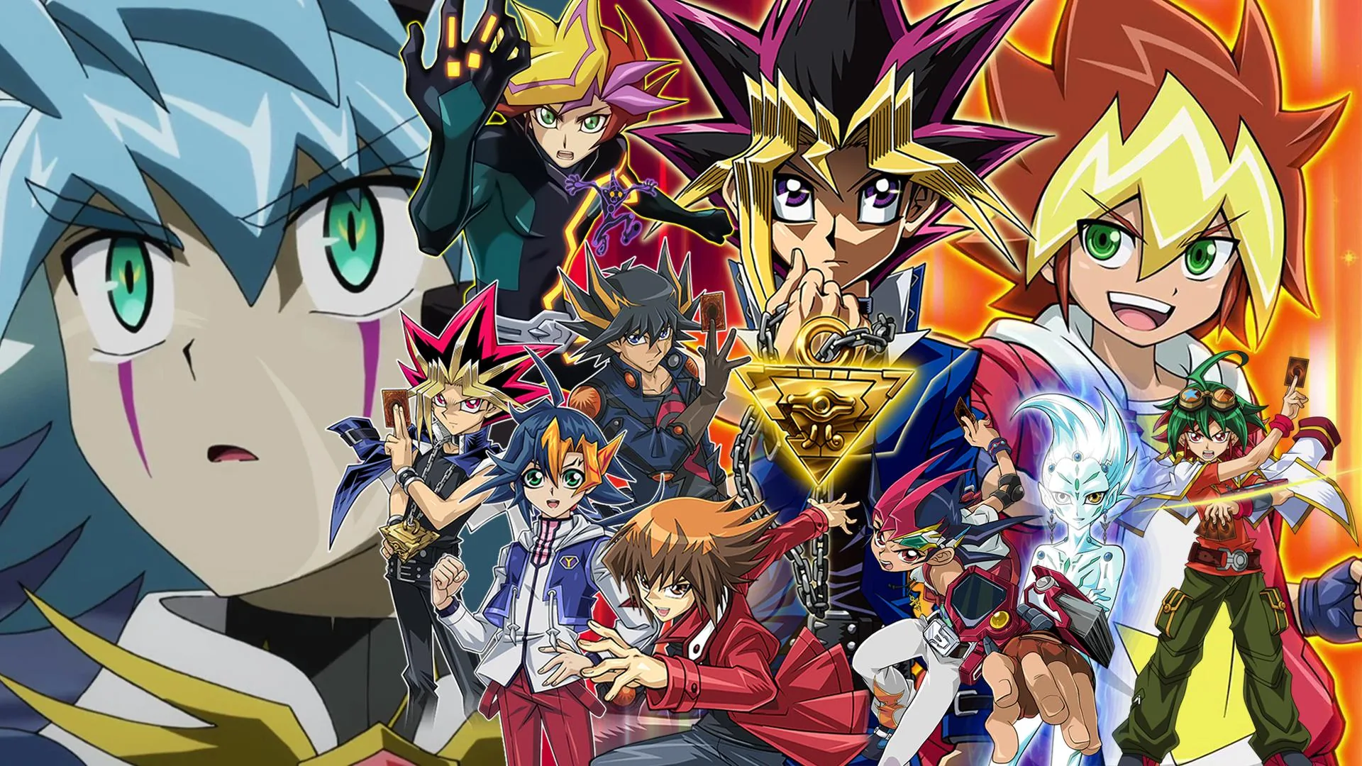 all series yugioh 全角色天梯图