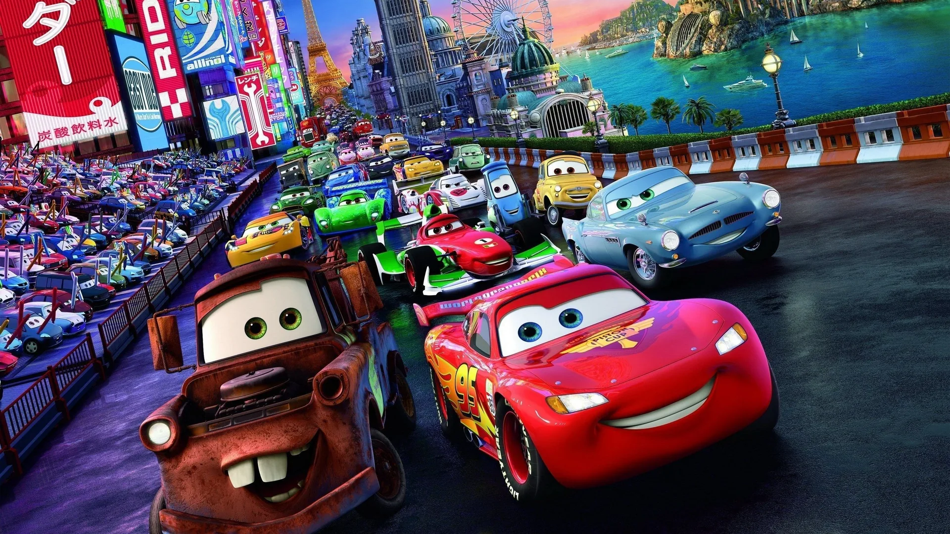 Cars 全角色天梯图