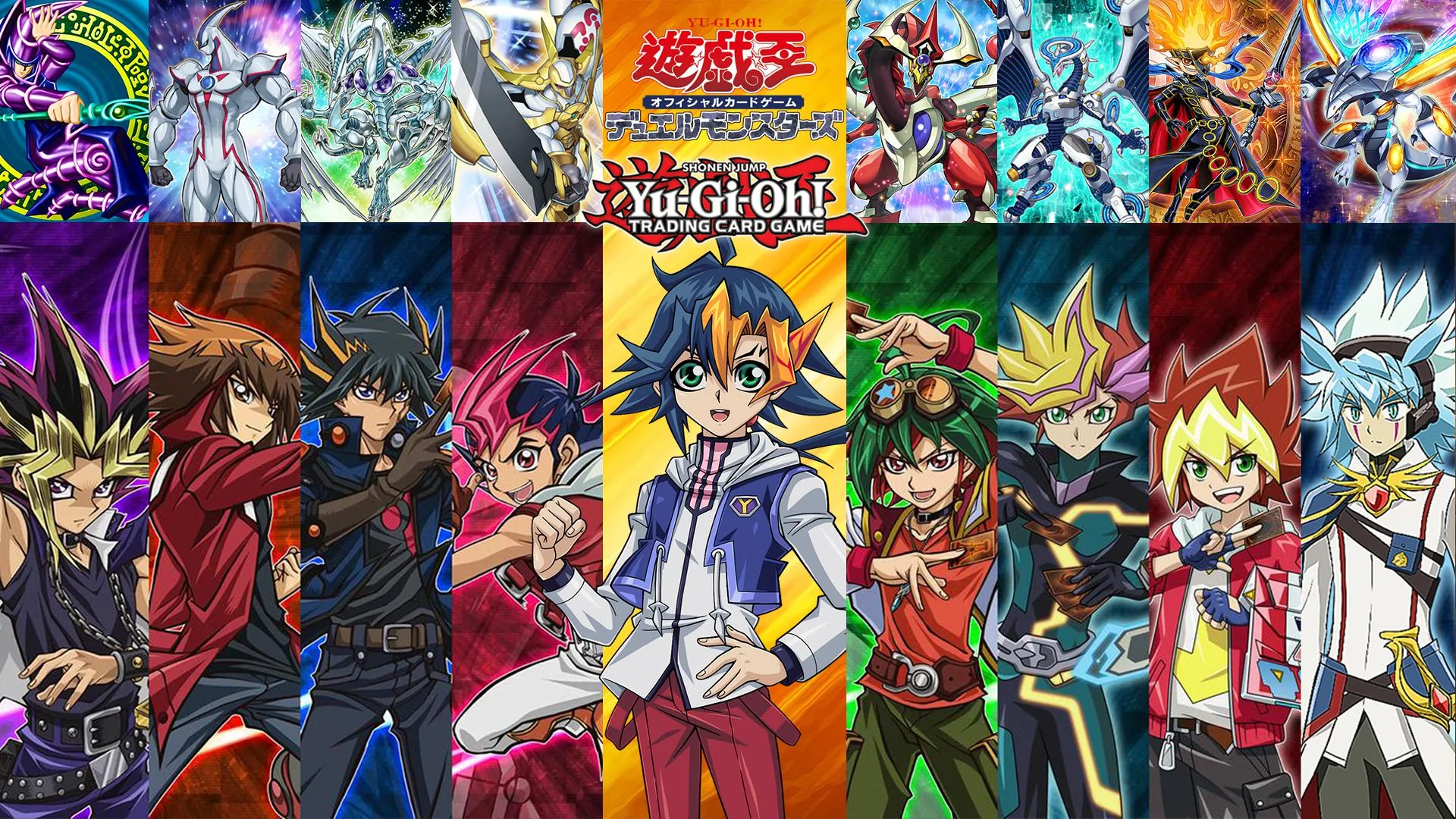 ALL YUGIOH 全角色天梯图 ALL SERIES