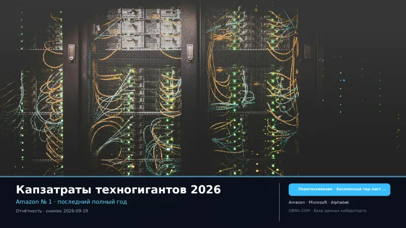 Капзатраты техногигантов 2026