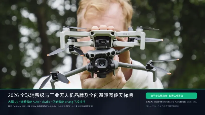 2026年无人机品牌排行榜