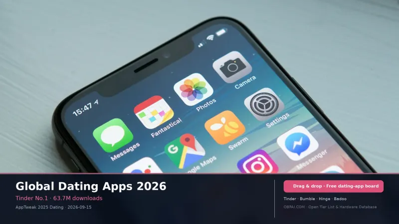 World’s Top Dating Apps Rankings 2026