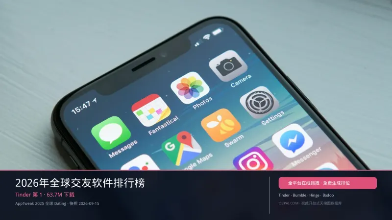 2026年全球交友软件排行榜