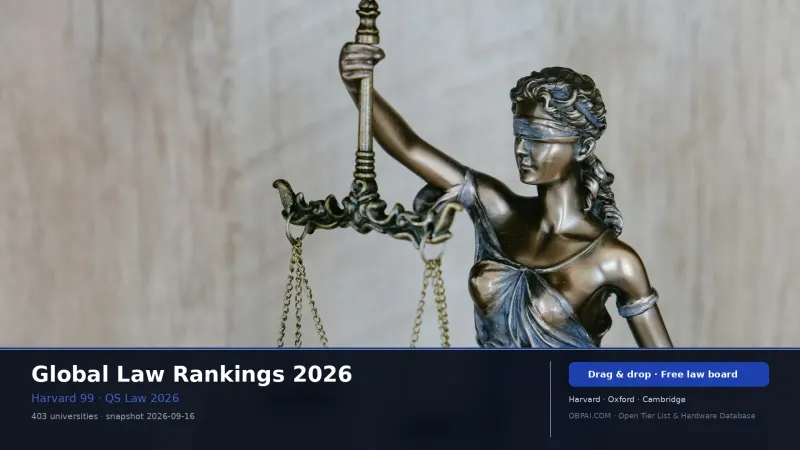 Global Law Rankings 2026