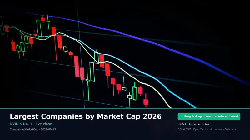 Largest Companies by Market Cap 2026