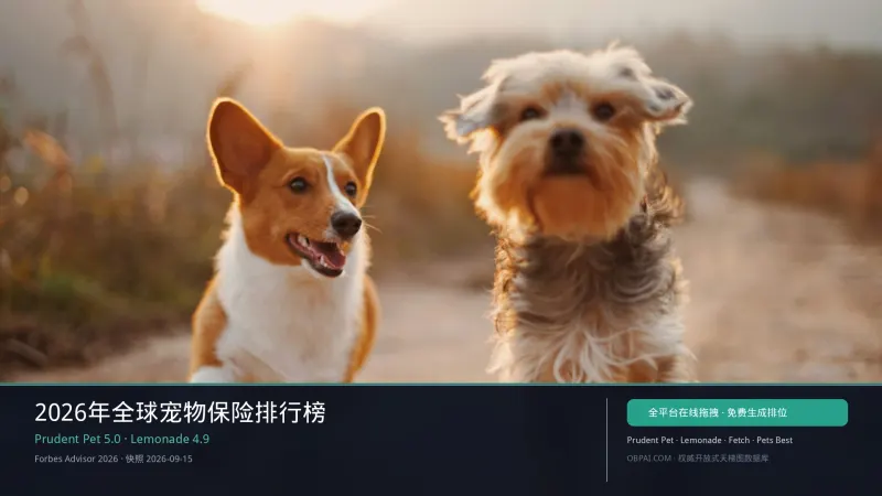 2026年全球宠物保险排行榜