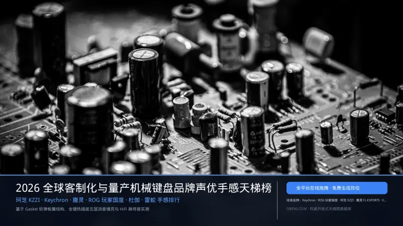 2026年键盘品牌排行榜