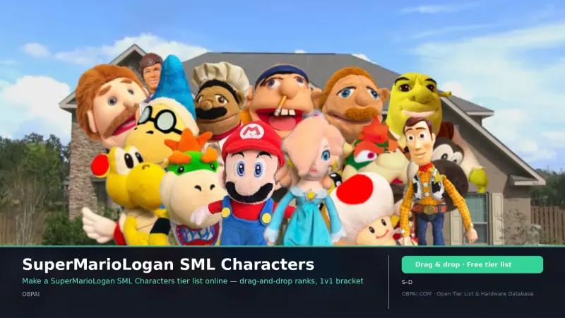 SuperMarioLogan SML Characters