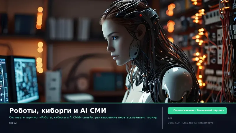 Роботы, киборги и AI СМИ