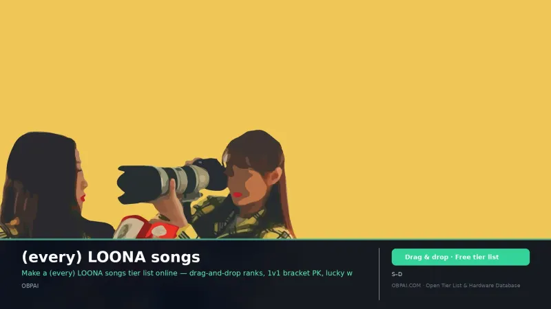 (every) LOONA songs