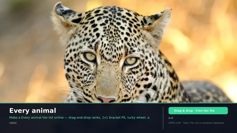Every animal