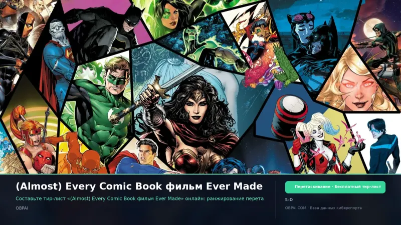 (Almost) Every Comic Book фильм Ever Made