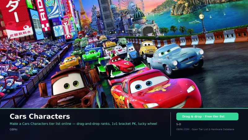 Cars Characters