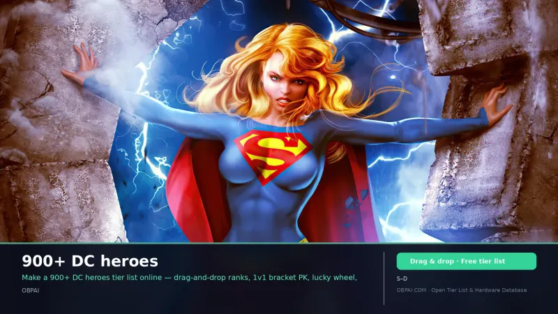 900+ DC heroes