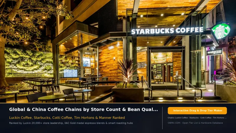 coffee shop chains