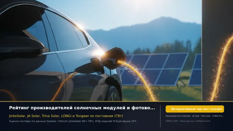 Солнечные модули