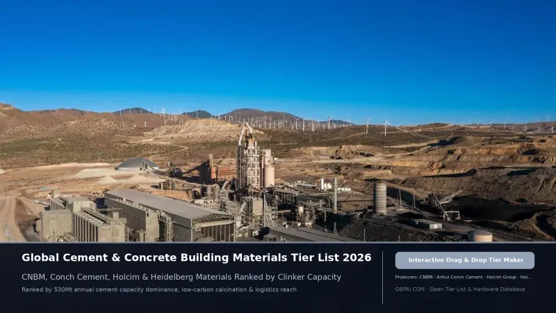 Cement Producers of 2026