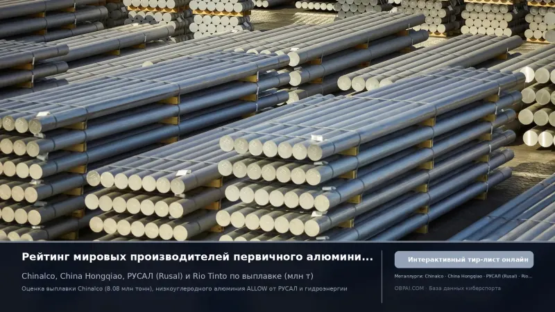 Алюминиевые компании 2026