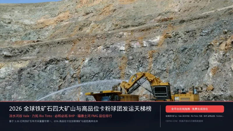 2026年全球铁矿石矿企排行榜