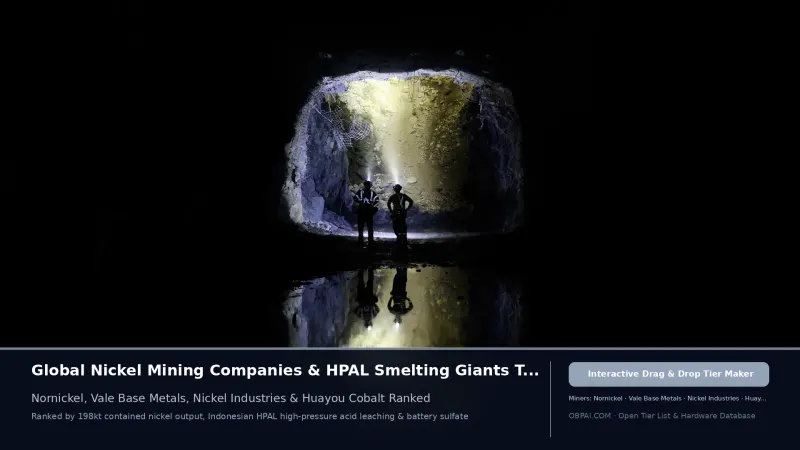 Global Nickel Producers of 2026