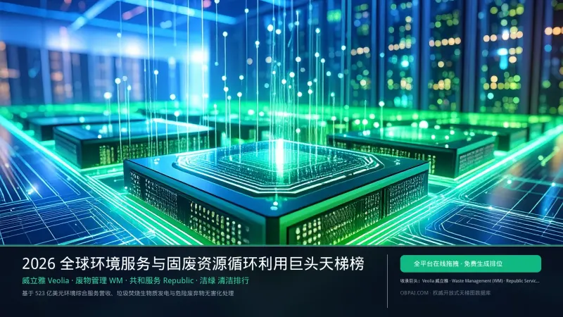 2026年全球环境服务公司排行榜