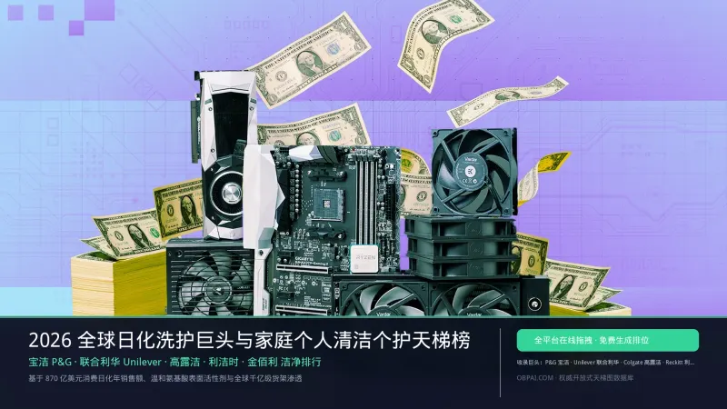 2026年全球日化集团排行榜