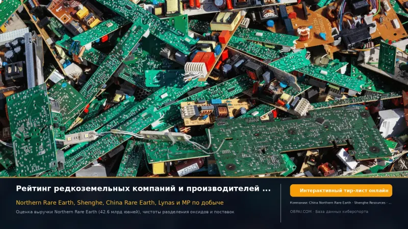 Глобальные редкоземельные компании 2026