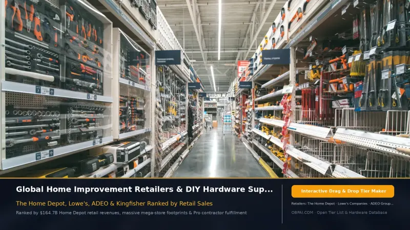Global Home Improvement Retailers of 2026