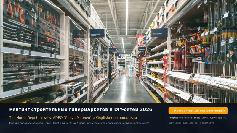 Глобальный DIY-ритейл 2026