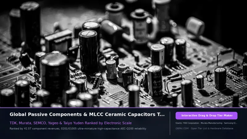 Global Passive Component Companies of 2026