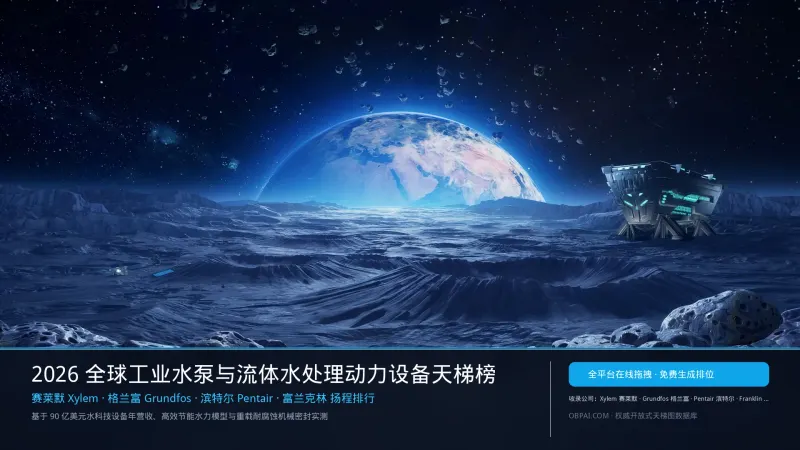 2026年全球水泵公司排行榜