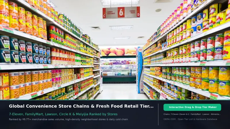 Global Convenience Store Chains of 2026