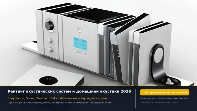 Глобальные бренды колонок 2026