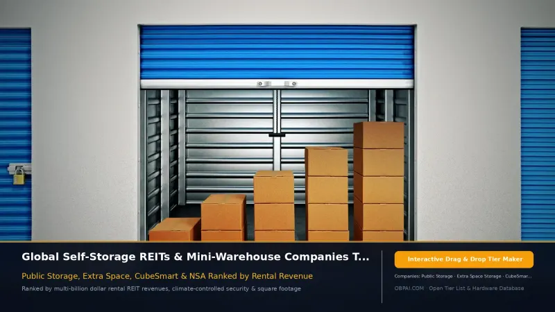 Global Self-Storage Companies of 2026