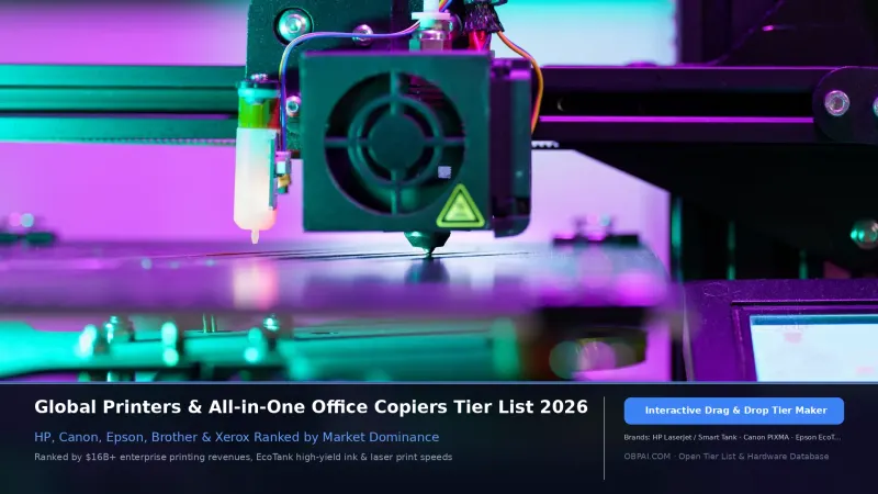 Global Printer Brands of 2026