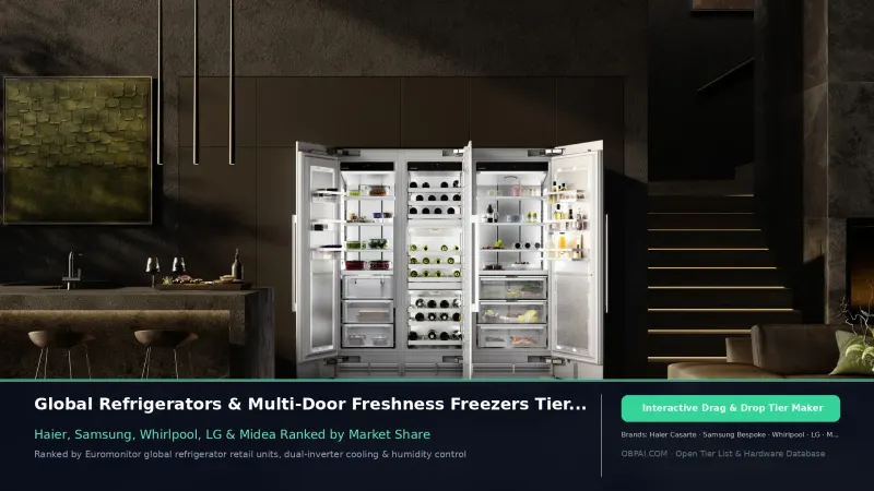 Global Refrigerator Brands of 2026