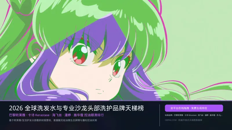 2026年全球洗发水品牌排行榜