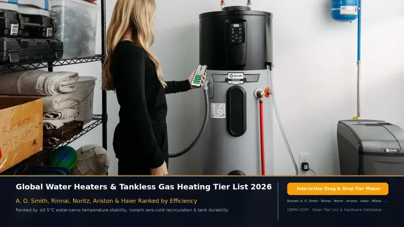 Global Water Heater Brands of 2026