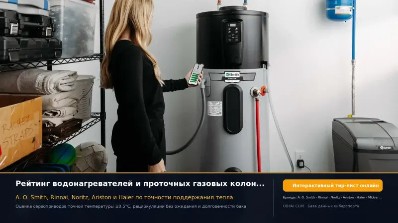 Глобальные бренды водонагревателей 2026