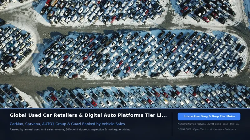 Global Used Car Platforms of 2026
