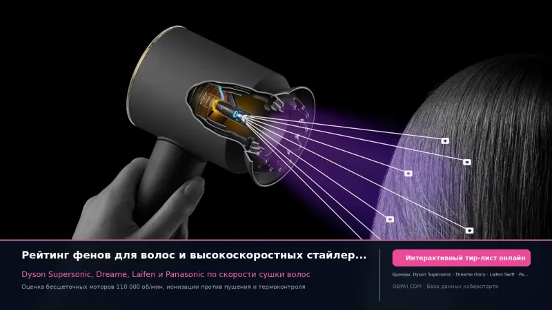 Глобальные бренды фенов 2026