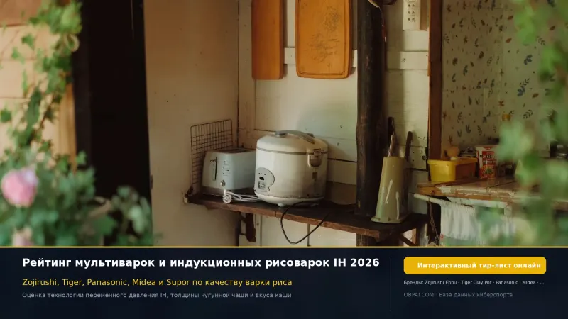 Глобальные рисоварки 2026