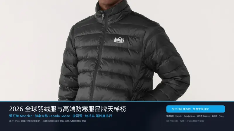 全球羽绒服品牌排行榜
