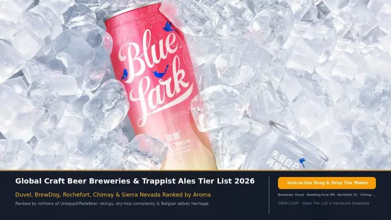 Global Craft Beer Brands Tier List 2026