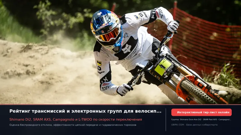 Рейтинг производителей групсетов для велосипедов 2026