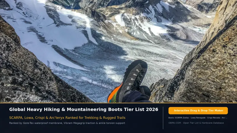 Global Hiking & Mountaineering Boots