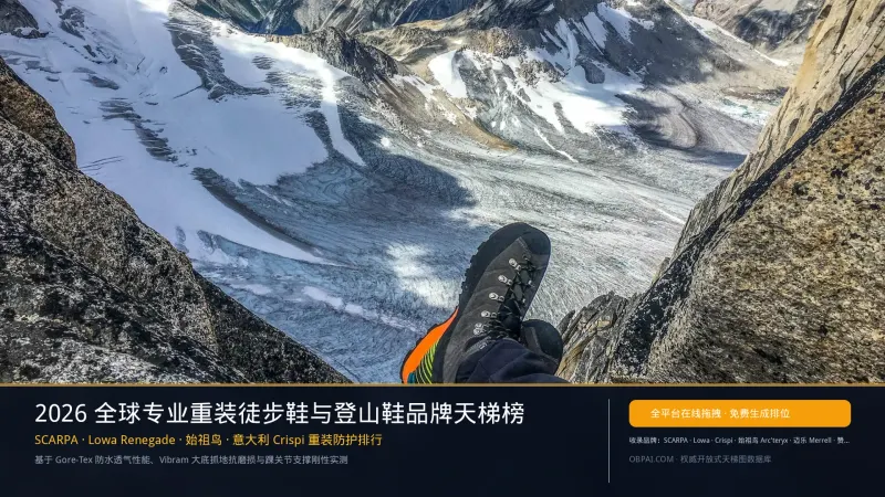 全球重装徒步鞋与登山鞋品牌排行榜