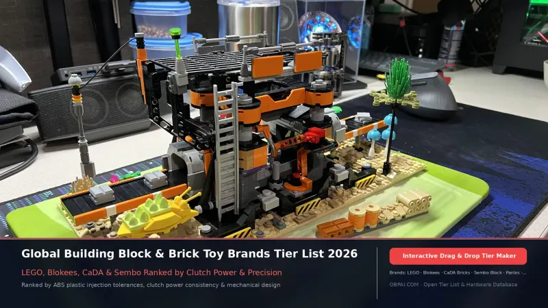 Global Building Block Brands Tier List 2026