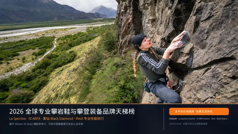 全球专业攀岩鞋与攀登装备品牌排行榜
