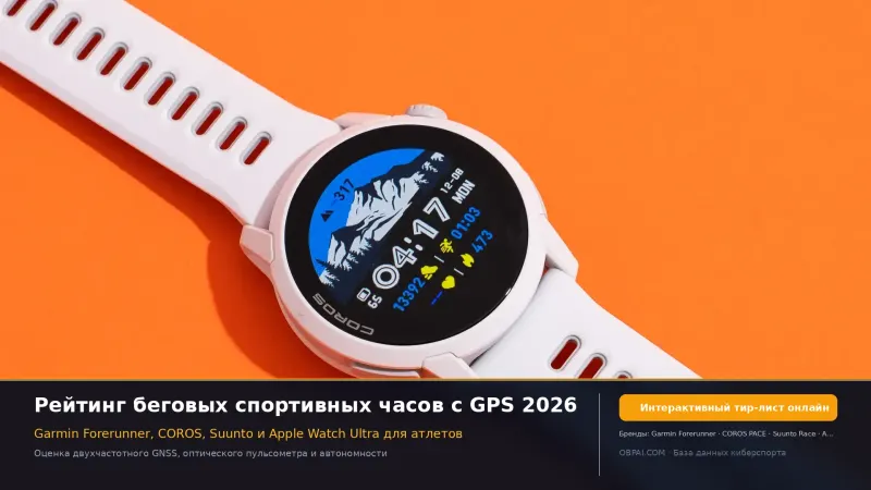 Рейтинг GPS-часов для бега и трейла